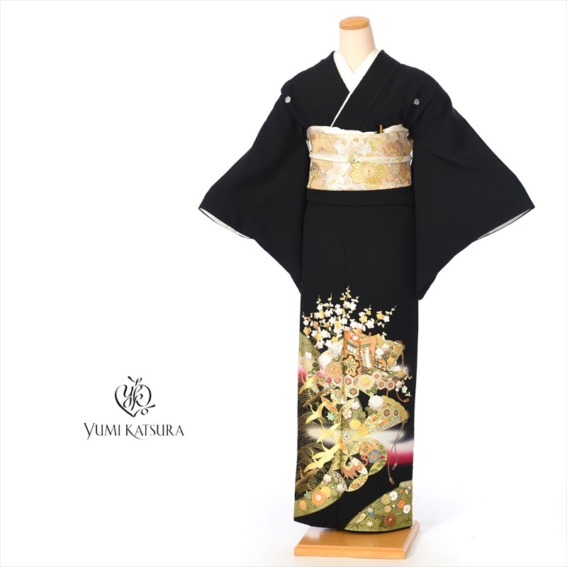 YUMI KATSURA（ユミカツラ） 桂由美 留袖 レンタル 黒留袖レンタルフル