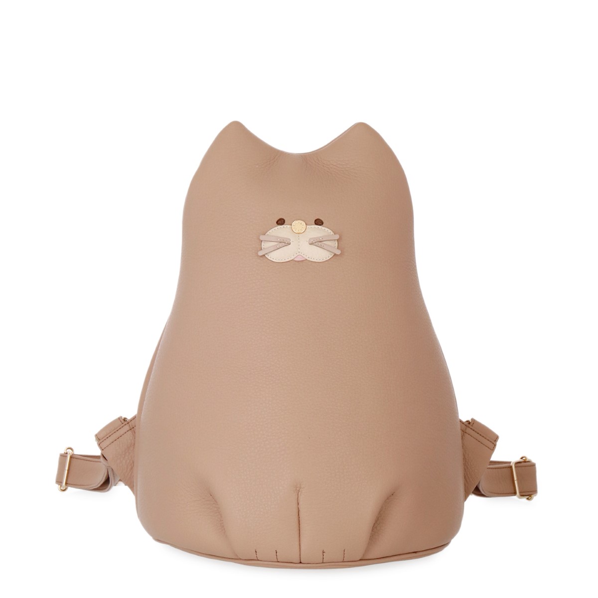 IBIZA イビザ 猫 ねこ レザー チャーム付き リュック イビサ公式 リュック 猫 ネコ バックパック 人気 ねこ 大人 本革