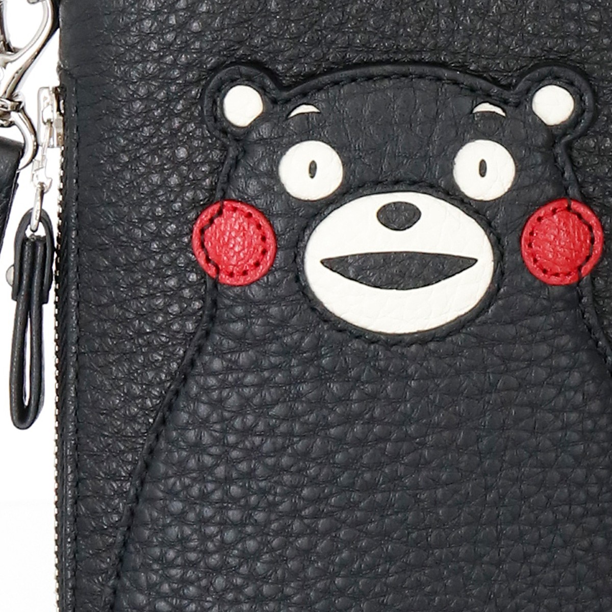 イビサ公式 人気 くまモン スマホショルダー 斜めがけ 携帯 ショルダー