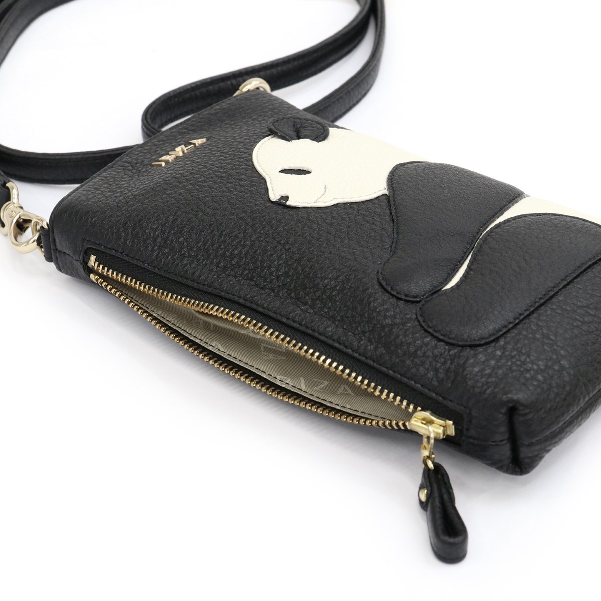 イビサ公式 パンダ ポーチ スマホショルダー 斜めがけ レディース