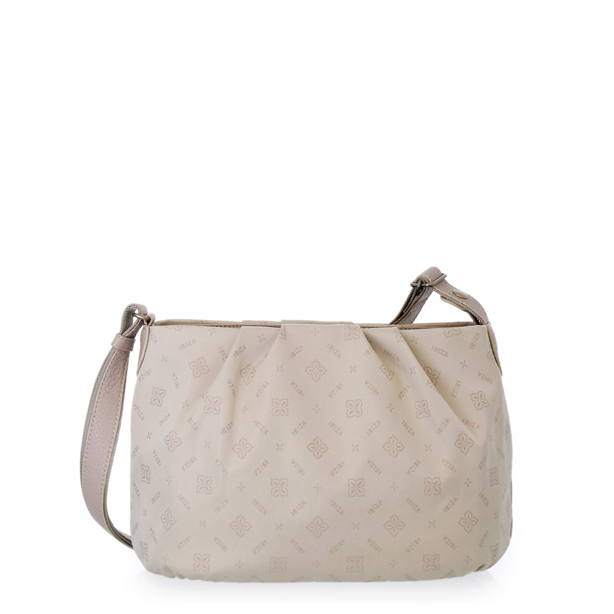 イビサ公式 日本製 ナイロン ショルダー 斜めがけ バッグ 軽量 本革  