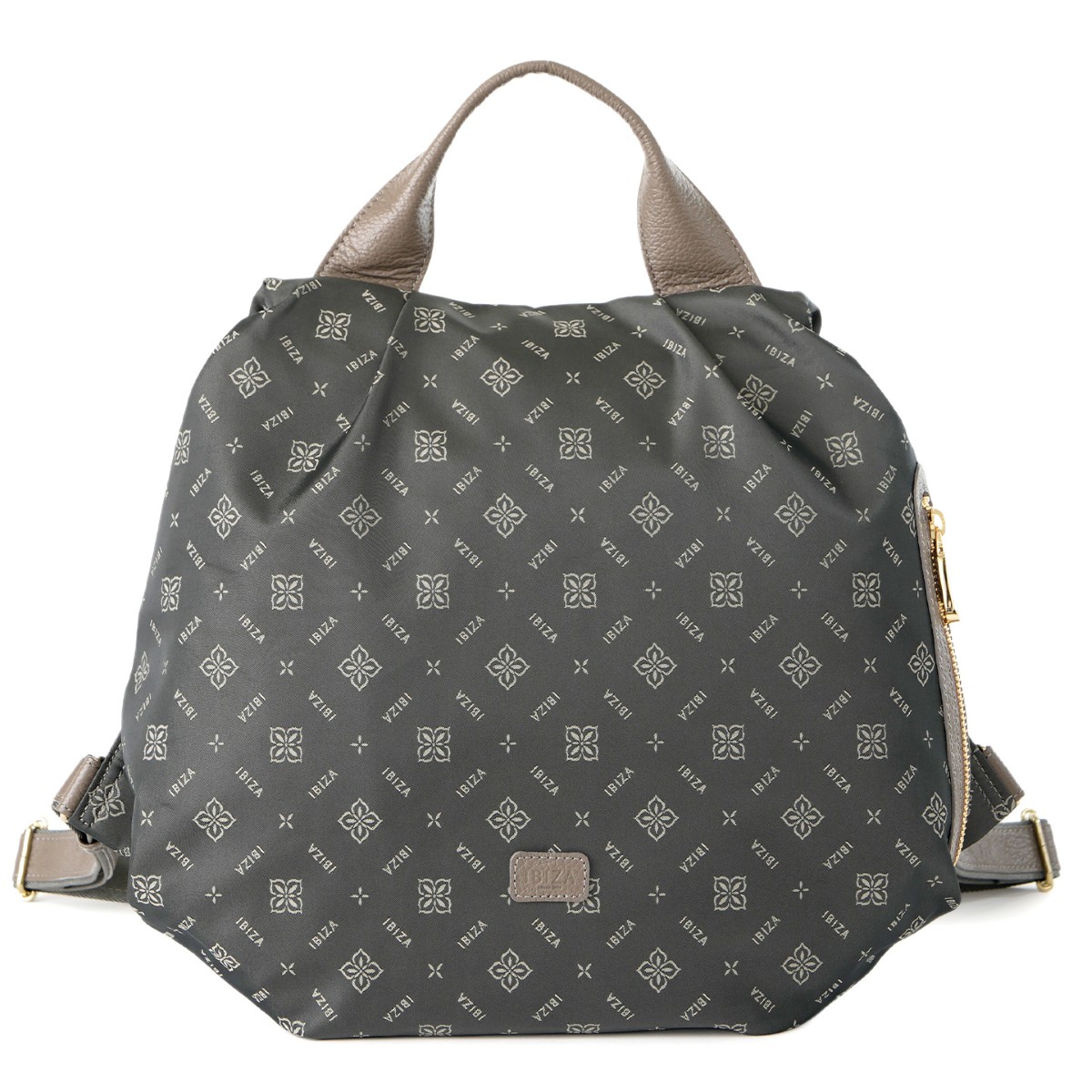 【極美品】IBIZA 本革　バッファロー　しぼ革　リュック 極美品 COACH コーチ シボ革リュック ブラック ゴールド金具｜Yahoo