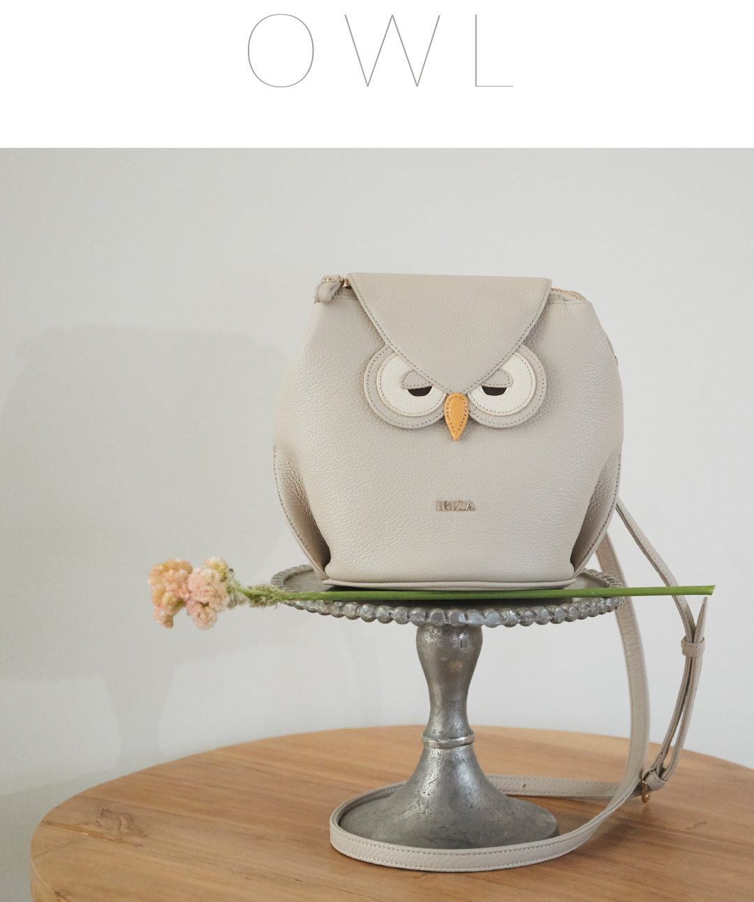 IBIZA フクロウ ケース アニマーダ 牛革 マルチケース(フクロウ) – イビサ オンラインショップ