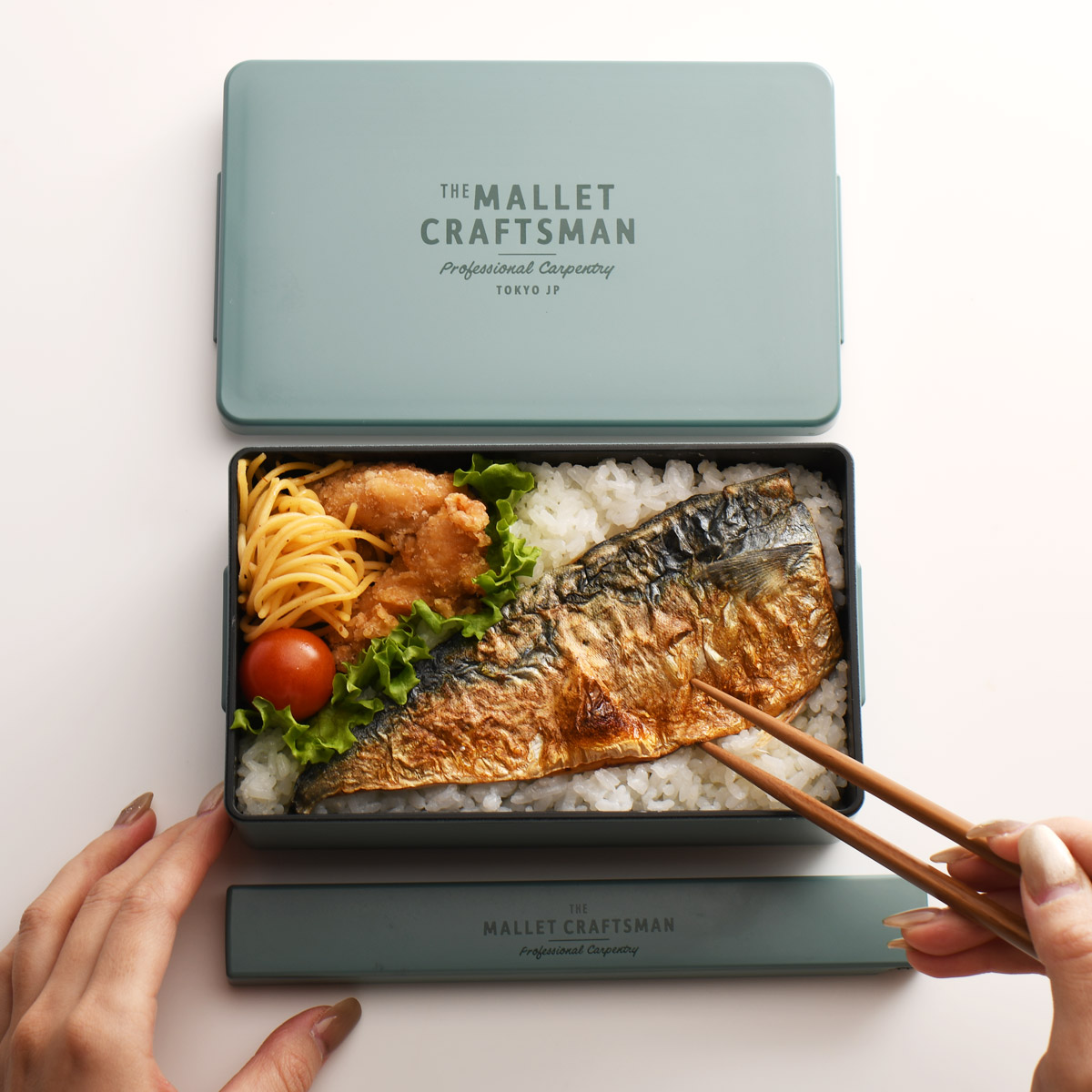 【名入れ可、ロゴ画像可】 マリット スクエアランチ1段 | サブヒロモリ | 12