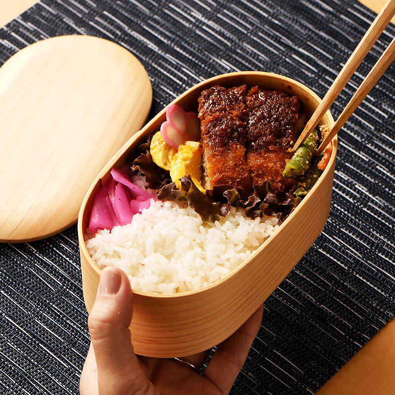 【名入れ可、ロゴ画像可】 日本の弁当箱　ひのきわっぱ お弁当箱 わっぱ ひのき ウレタン塗装 日本製 500ml ヤマコー |  | 07