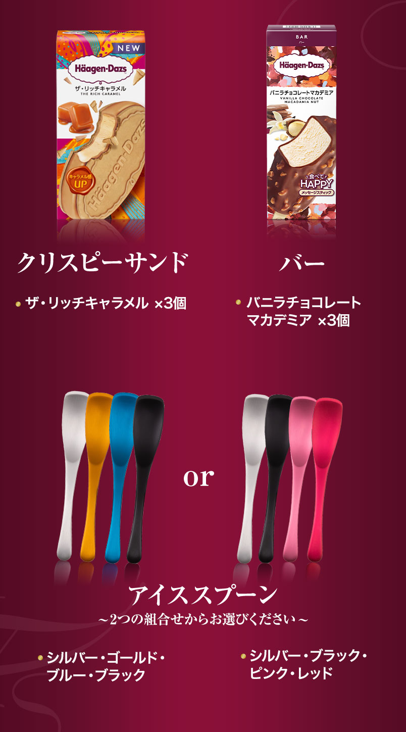 ハーゲンダッツ アイスクリーム GOLDセット＆Made in TSUBAME