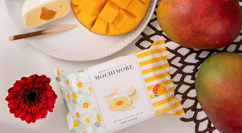 MOCHIMORE マンゴーとマンゴーソース(和と洋の素材をミックスした創作
