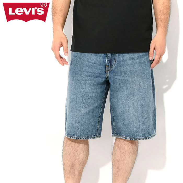 カジュアル♪【Levi's】ブルー Baggy Dad デニムショートパンツ Levi's ブルー Baggy Dad デニムショートパンツ ブルー | Lyst
