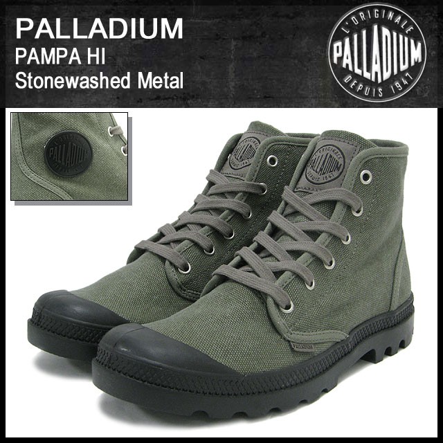 【Plladium/パラディウム】レザーブーツ　グリーン　新品タグ付き　27㎝ PALLADIUM PALLARIDER CUFF WPA 黄金アウトソール防水ブーツ 74343