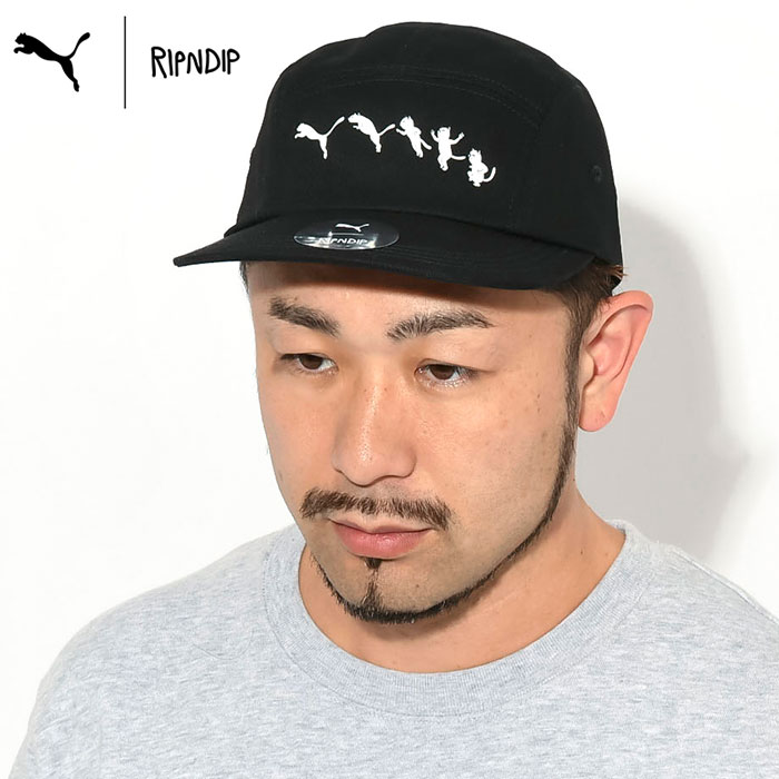 正規品 PUMA 新品 ARIES キャップ CAP PUMA コラボ 黒 PUMA PUMA X ARIES 6-PANEL CAP PUMA BLACK （プーマ プーマ