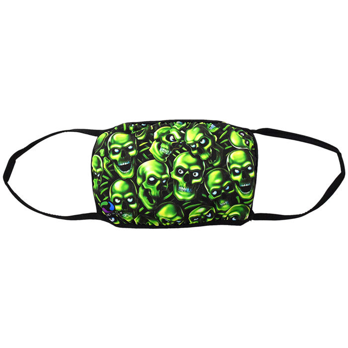 LIQUID BLUE リキッド ブルー マスク スカル パイル グリーン フェイス  