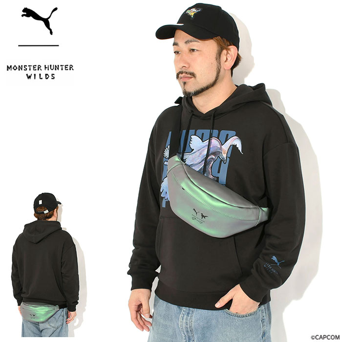 PUMA（プーマ） ウエストバッグ モンスターハンターワイルズ コラボ