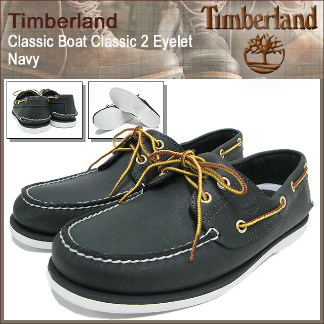 ハイカー ティンバーランド Timberland ブーツ クラシック ボート クラシック 2アイレット ネイビーレザー メンズ(1006R) ice field - 通販 - PayPayモール レディース