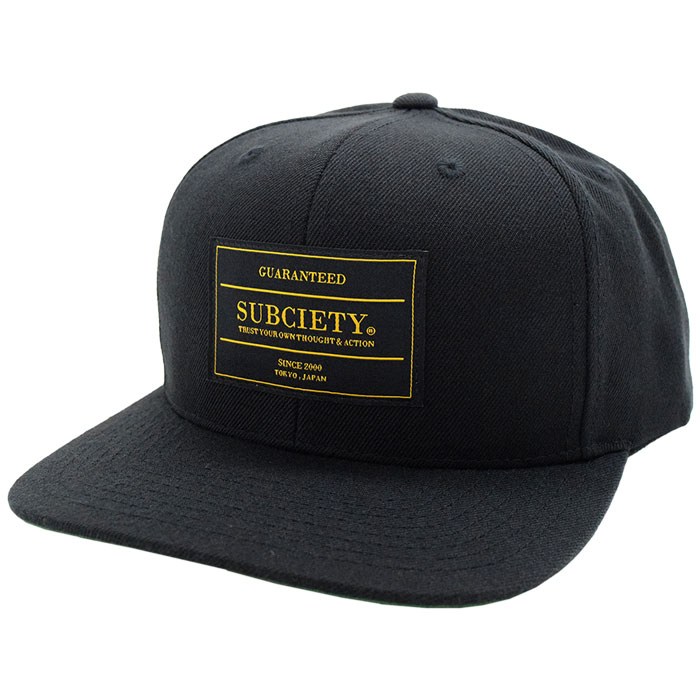 サブサエティ キャップ Subciety メンズ ギャランティー スナップバックキャップ ( subciety Guarantee Snapback Cap 帽子 101-86792 )｜icefield｜02