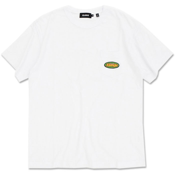 エクストララージ Tシャツ 半袖 X-LARGE メンズ パッチ ポケット