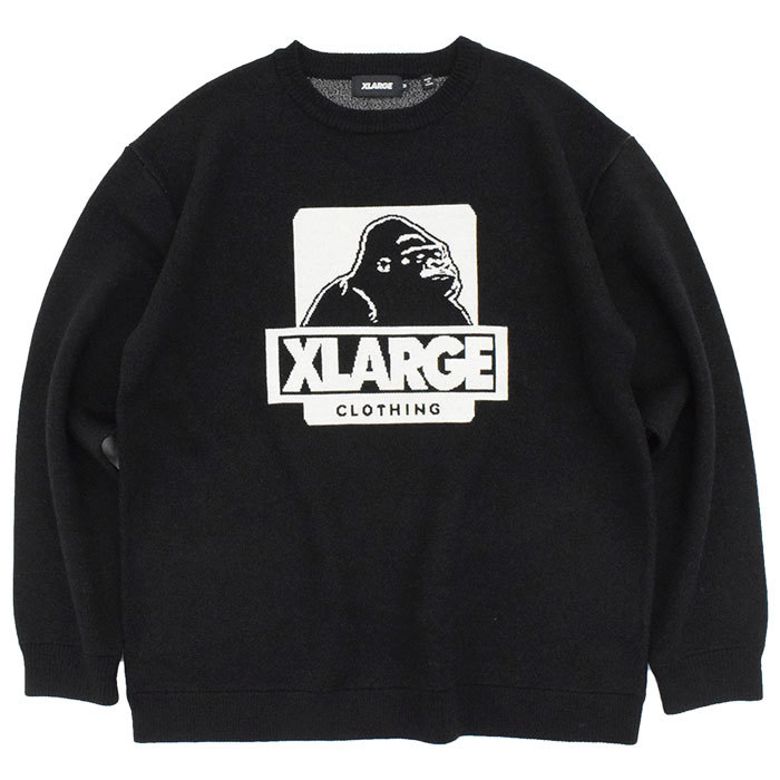 エクストララージ セーター X-LARGE メンズ OG クルーネック ニット ( OG Crew Neck Knit Sweater トップス  101214015001 )
