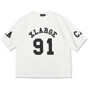 エクストララージ Tシャツ 半袖 X-LARGE メンズ ナンバリング フットボール (Number...