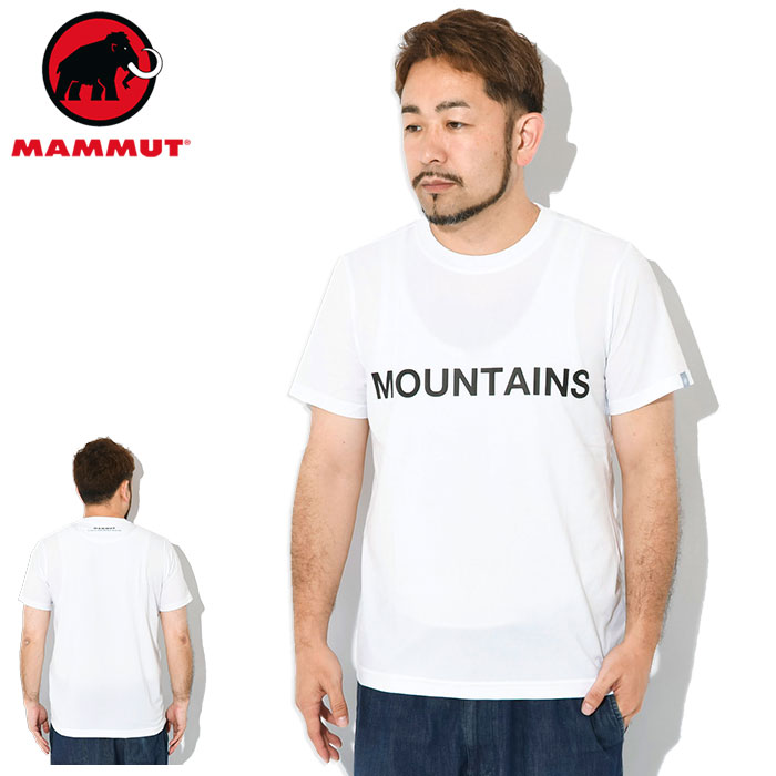 Mammut - MAMMUTシャツ MAMMUT マムート Tシャツ 半袖 メンズ QD ロゴ プリント ( Logo