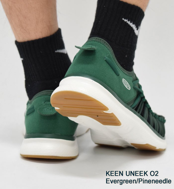 キーン KEEN サンダル メンズ 男性用 ユニーク オーツー Evergreen