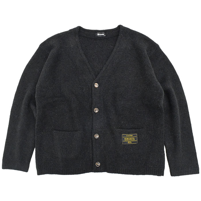 サブサエティ カーディガン Subciety メンズ モヘヤ ( subciety サブサエティー Mohair Cardigan トップス  102-33808 ) : sub-102-33808 : ice field - 通販 - Yahoo!ショッピング