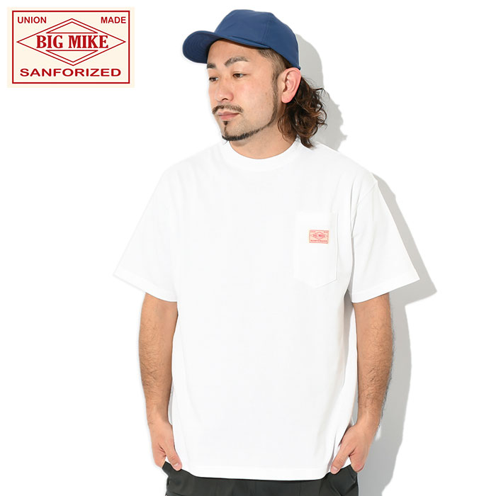 ビッグマイク Tシャツ 半袖 BIG MIKE メンズ 9.1オンス ヘビー ワイド