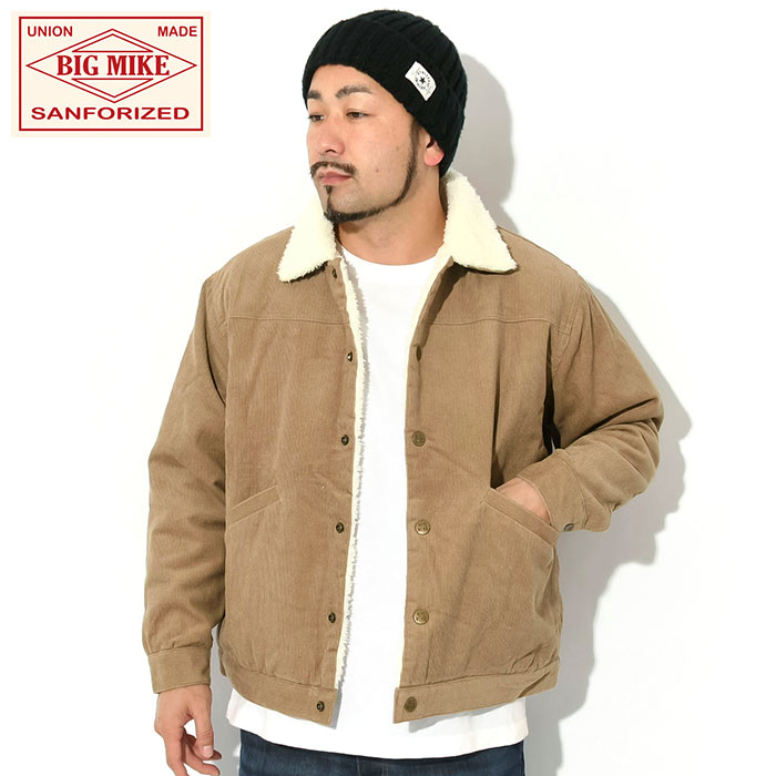 ビッグマイク ジャケット BIG MIKE メンズ コーデュロイ ボア ( Corduroy Boa JKT ランチコート JACKET アウター  アメカジ 102346300 )