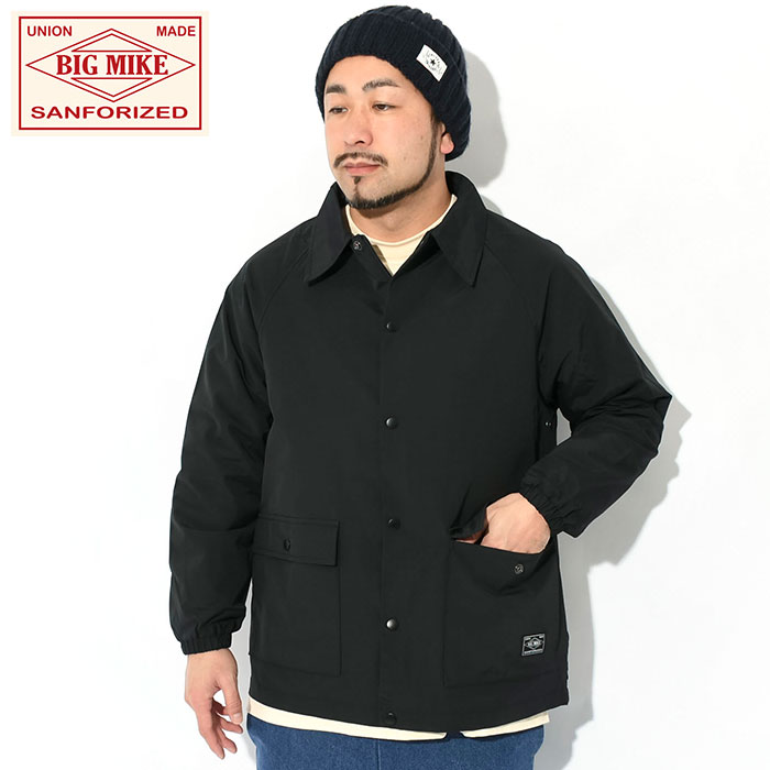 Lサイズ BIG MIKE ビッグマイク エンジニア ジャケット ブラック BIG MIKE ジャケット ノーカラージャケット ビッグマイク / 25