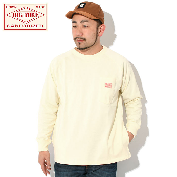 BIG MIKE（ビッグマイク） ロンT Tシャツ 長袖 メンズ ヘビー ウエイト