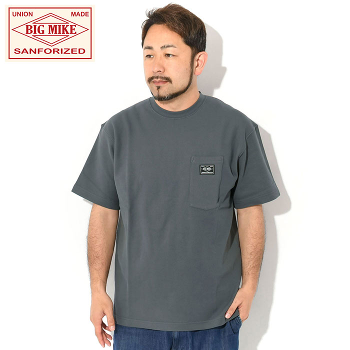 トップス mike BIG MIKE（ビッグマイク） Tシャツ 半袖 メンズ ピケ サングラス