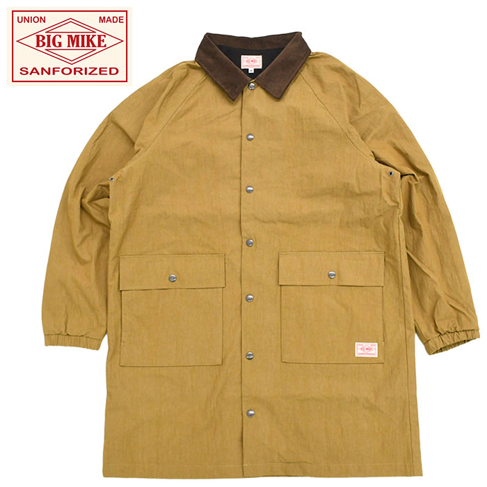 BIG MIKE（ビッグマイク） ジャケット メンズ ピグメント ロング