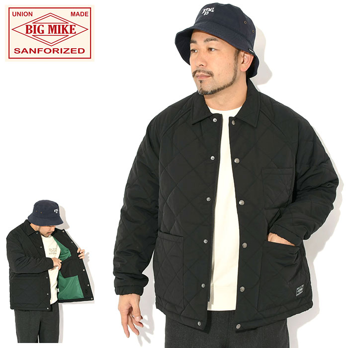 BIG MIKE（ビッグマイク） ジャケット メンズ キルティング コーチ