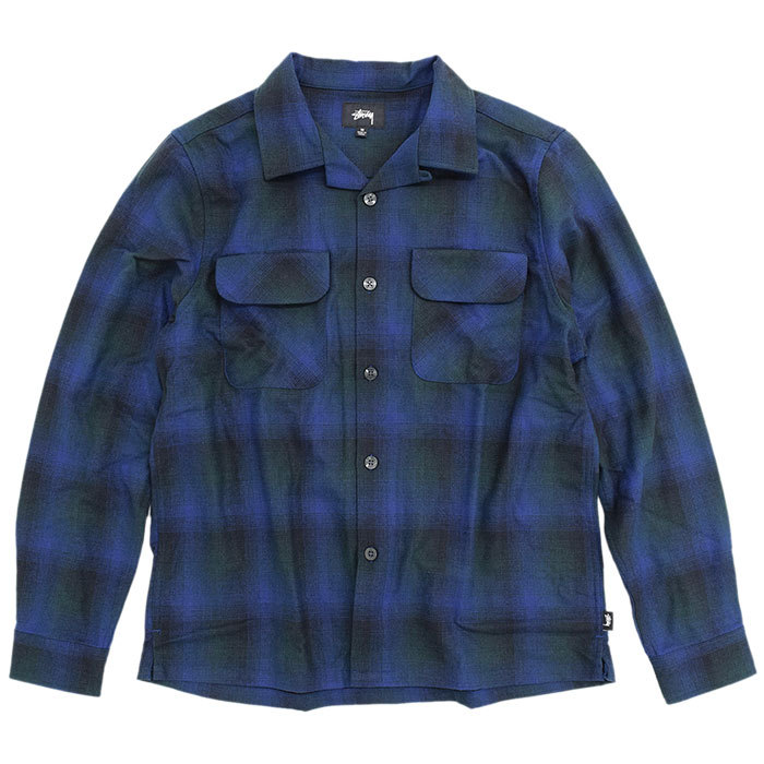 ステューシー シャツ 長袖 STUSSY メンズ Sean Plaid(stussy shirt チェック カジュアルシャツ トップス 男性用 1110013 USAモデル 正規)