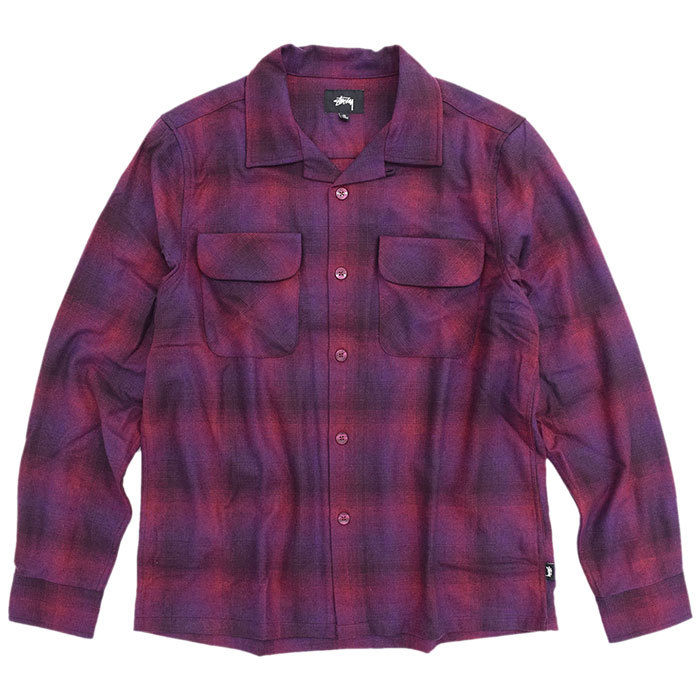 ステューシー シャツ 長袖 STUSSY メンズ Sean Plaid(stussy shirt