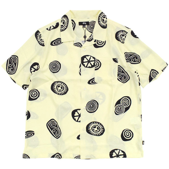 ステューシー シャツ 半袖 STUSSY メンズ Icon Pattern ( stussy shirt