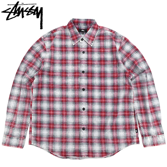 STUSSY（ステューシー） シャツ 長袖 メンズ Dax Plaid ( stussy shirt