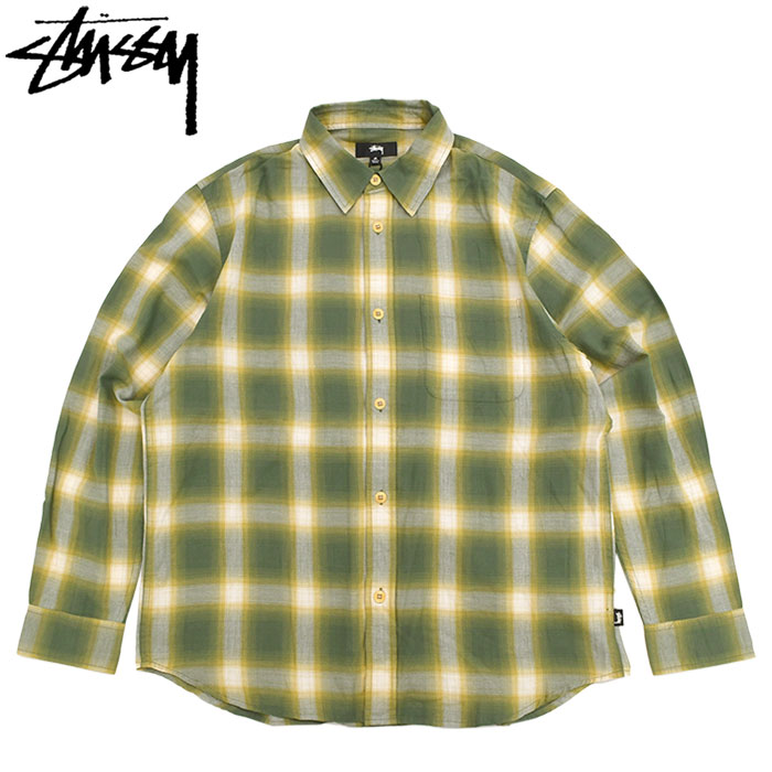 STUSSY（ステューシー） シャツ 長袖 メンズ Beach Ombre Plaid