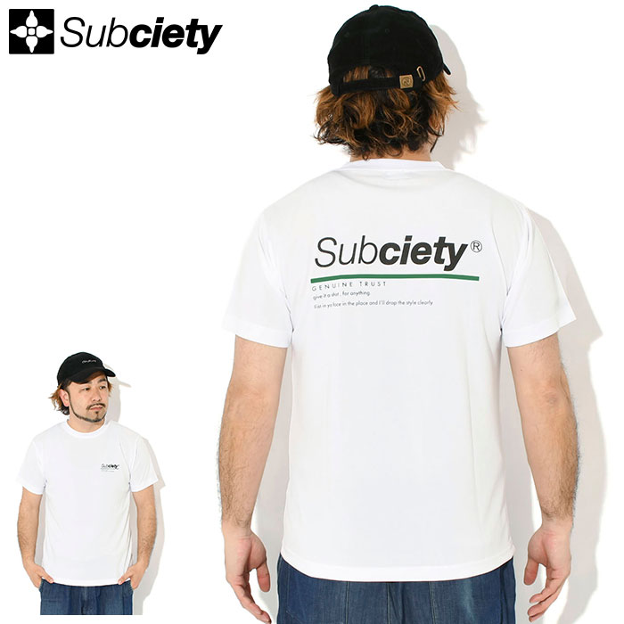 Subciety（サブサエティ） Tシャツ 半袖 メンズ トラスト ドライ