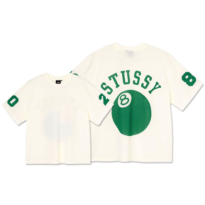 STUSSY ステューシー カットソー 半袖 メンズ Mesh Football Jersey