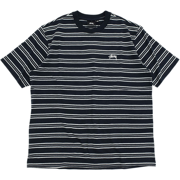 STUSSY ステューシー カットソー 半袖 メンズ Henry Striped