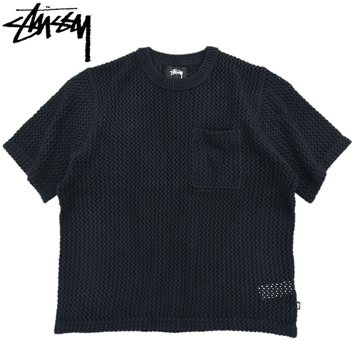 ステューシー カットソー 半袖 STUSSY メンズ Odyed Mesh ( stussy cre...