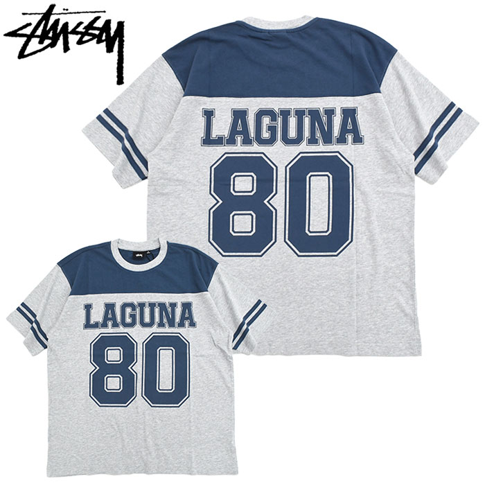 STUSSY（ステューシー） カットソー 半袖 メンズ Laguna ( stussy crew