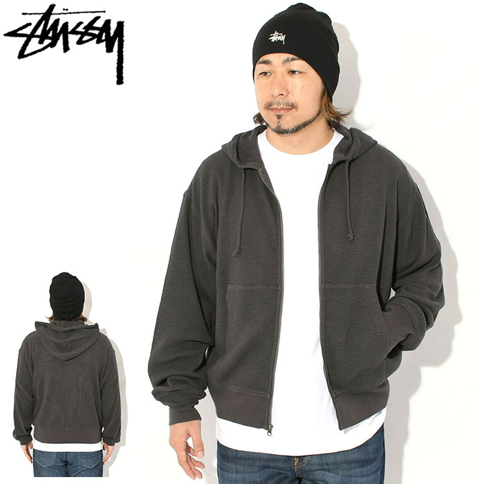 STUSSY（ステューシー） パーカー ジップアップ メンズ Light Weight