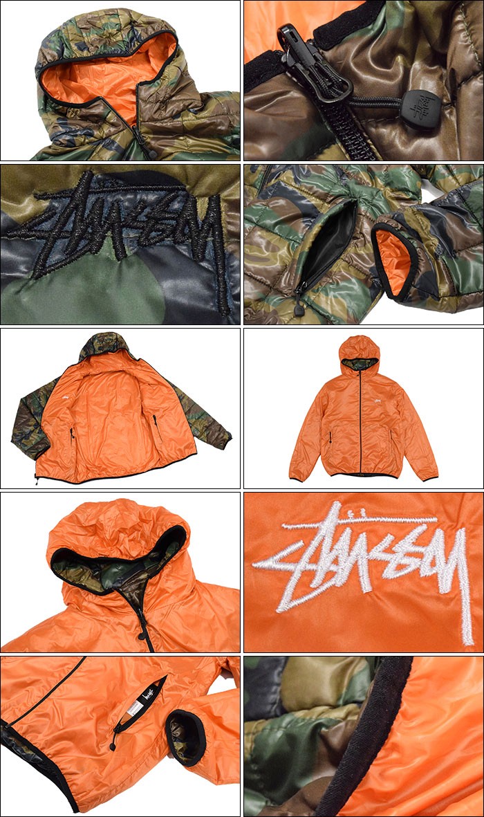 STUSSY（ステューシー） ジャケット メンズ Reversible Camo(stussy