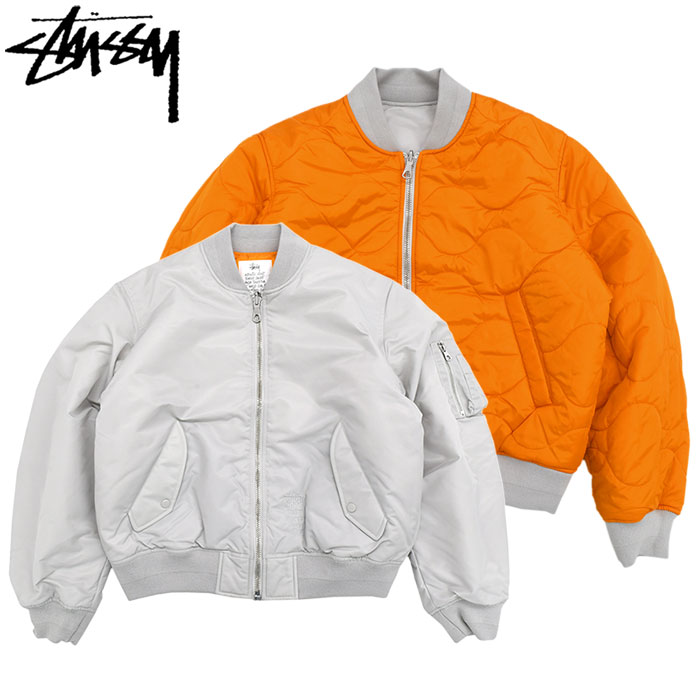 ステューシー ジャケット STUSSY メンズ Built Bomber ( stussy JKT ボンバージャケット ミリタリージャケット  リバーシブル アウター 115743 USAモデル 正規 )