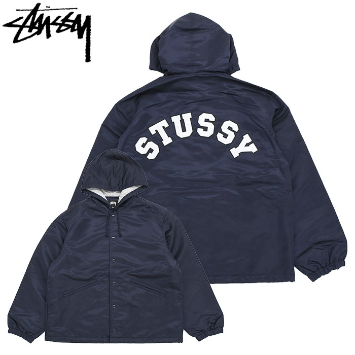STUSSY（ステューシー） ジャケット メンズ Hooded Coaches ( JKT 中綿