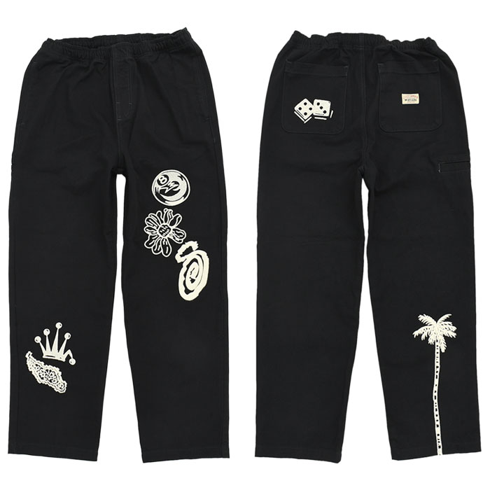 ステューシー パンツ STUSSY メンズ Noma Icon Beach (stussy pant NOMA t.d イージーパンツ ビーチパンツ  ボトムス 116575 USAモデル 正規) : stu-116575 : ice field - 通販 - Yahoo!ショッピング