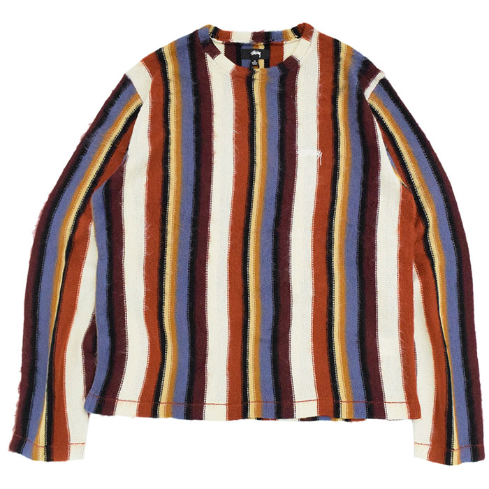 STUSSY ステューシー カットソー 長袖 メンズ Vertical Striped