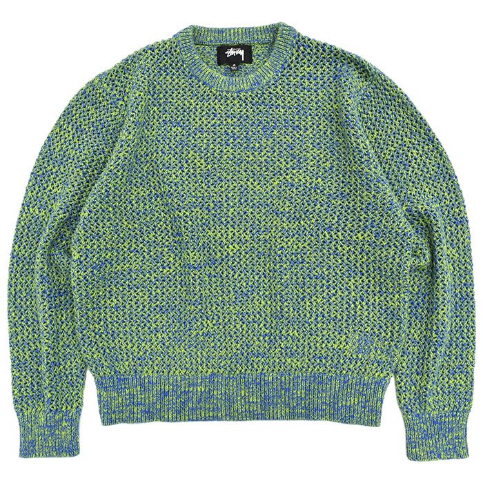 ステューシー セーター STUSSY メンズ 2 Tone Loose Gauge ( stussy sweater クルーネック トップス 男性用  117136 USAモデル 正規 )