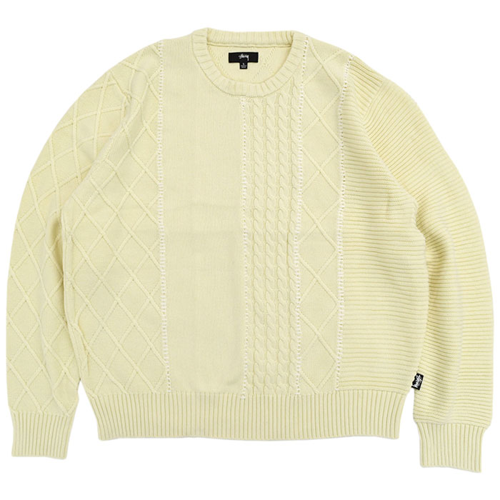 ステューシー セーター STUSSY メンズ Patchwork ( stussy sweater ...