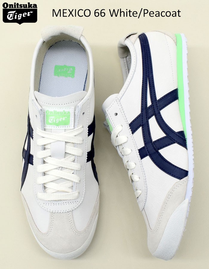 onitsuka tiger mexico 66 white peacoat